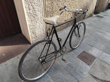 Bicicletta epoca Ghidini restaurata doppio faro