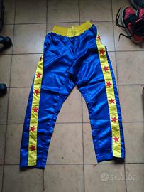 Pantaloni da Full Contact Blu e Gialli M