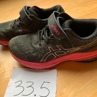 Scarpe bambina Asics nr 33.5