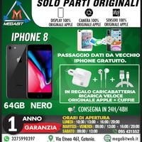 Iphone 8 64gb nero - totalmente originale