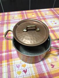 pentolino in rame stagnato 16 cm
