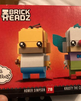 Lego brickheadz simpson 41632 homer & Krusty