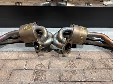 Scarico completo audi R8 in titanio 2022