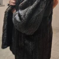 Pelliccia in vero visone sartoriale