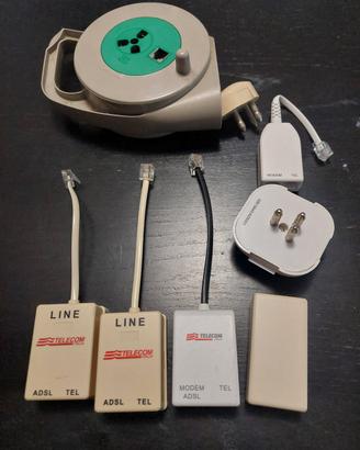 Materiale per linea telefonica e internet 