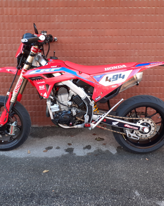 Honda crf 450r motard 23/25 targata