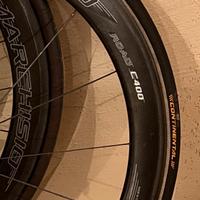 Ruote marchisio carbonio C400 tubolare