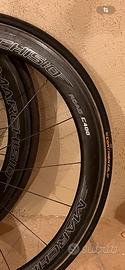 Ruote marchisio carbonio C400 tubolare