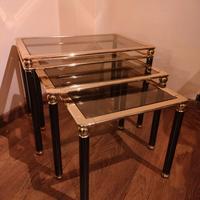 TAVOLINO AD INCASTRO VINTAGE ANNI 80