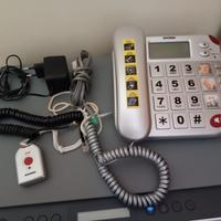 Brondi Super Bravo Plus Telefono Fisso, Argento -