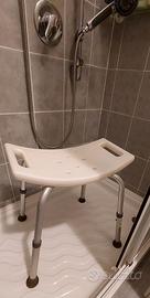 Sgabello doccia disabili
