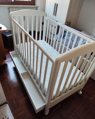 Lettino infanzia Erbesi + materasso Simam