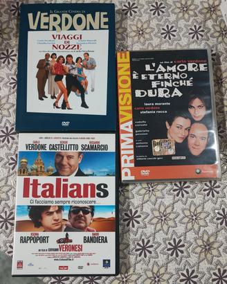 3 DVD Carlo Verdone 