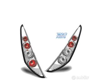FANALI FIAT PUNTO 2 99-03 LOOK LEXUS CROMATO