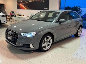 AUDI A3 SPB 1.6 TDI S-tronic Sport Grigio Quantum
