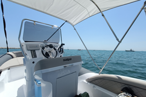 Tendalino a 3 archi acciao inox