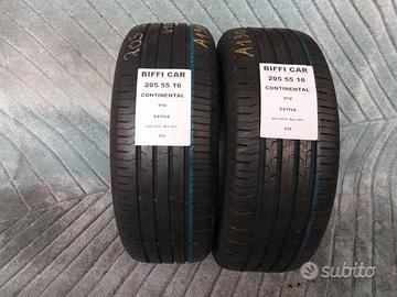 2 gomme 205 55 16 continental a259