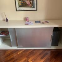 mobile basso per ufficio dim.220x50xH.75cm.