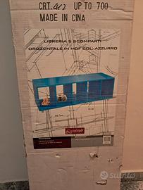 Libreria orizzontale 5 scomparti 