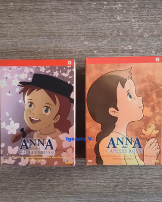 "Anna dai capelli rossi" 2 box DVD, serie completa