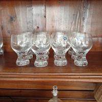 bicchieri cristallo di Boemia 