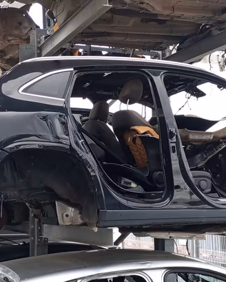 Mercedes gla 2014-2025 scocca per taglio lamiera