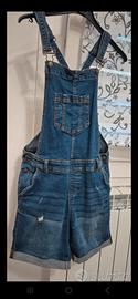 salopette jeans corta