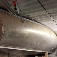 Canoa canadese in alluminio Mod Canadiens 350x120