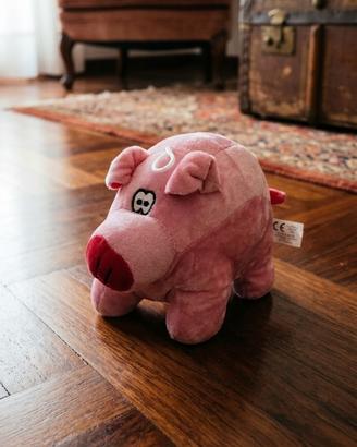 Peluche Maialino Tobia's Giochi 13cm con Laccetto