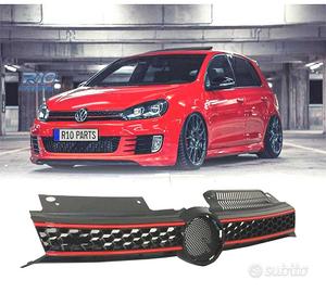 GRIGLIA VOLKSWAGEN VW GOLF 6 08-12 LOOK GTI NERA C