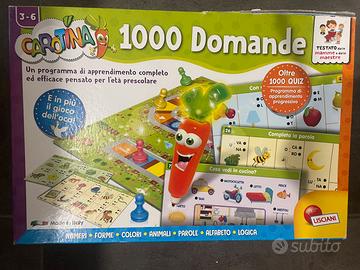 Sapientino Carotina 1000 domande