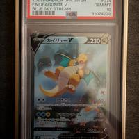 POKEMON Dragonite V PSA 10 Jap