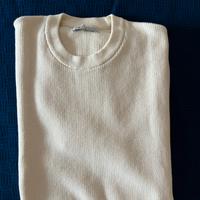 Maglia uomo color panna Zara