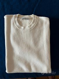 Maglia uomo color panna Zara