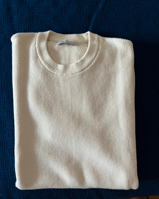 Maglia uomo color panna Zara