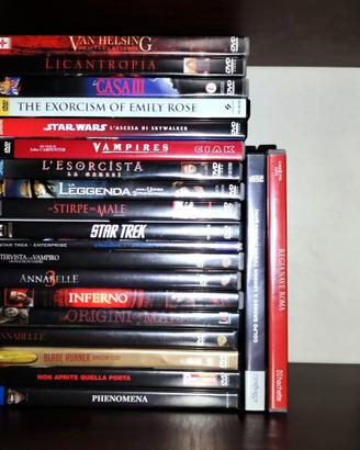 20 DVD **HORROR - FANTASCIENZA - DOCUMENTARI**