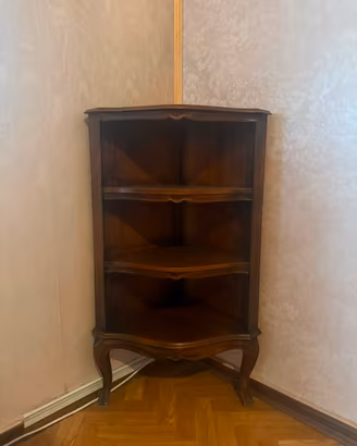Coppia di Angoliere d’epoca anni 70 in legno
