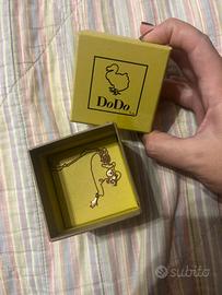 Girocollo Dodo in oro rosa pinguino