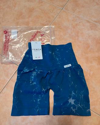 Shorts marmo blu avio Fgm04