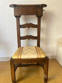 Inginocchiatoio antiquariato