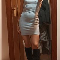 Mini abiti schiena nuda
Spalline sottili regolabil