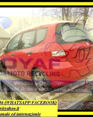 Ricambi Honda Jazz fino al 2009