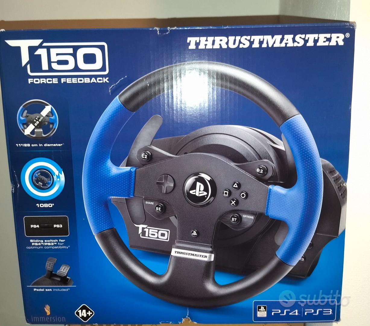 Volante Thrustmaster T150 per PS4/PC/PS3 - Console e Videogiochi In vendita  a Chieti