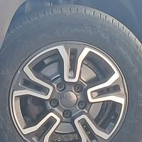  cerchi in legha  x jeep Renegade 