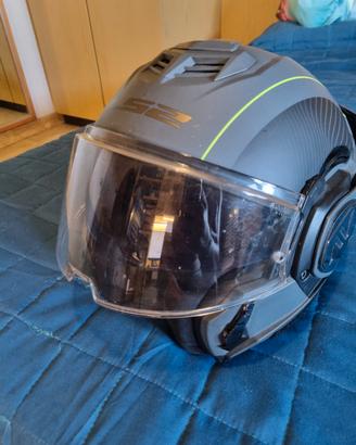 Casco Modulare LS2 Advant - nero Opaco -grigio