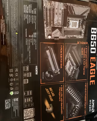 Scheda madre  B650 Eagle AM5  da riparare