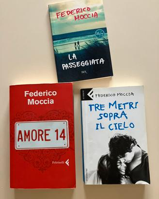 3 libri di Federico Moccia