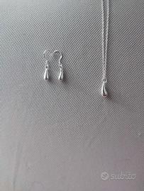 Parure argento donna