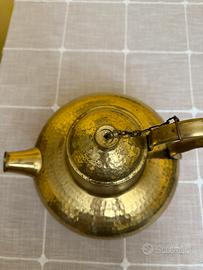 Bollitore/ teiera in ottone