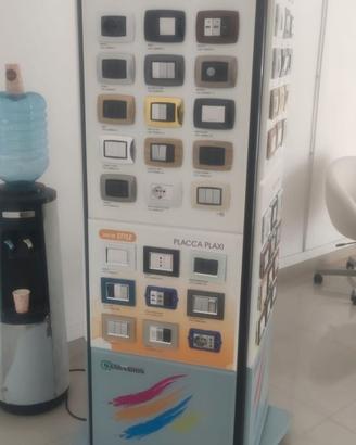 Espositore girevole professionale placche e moduli